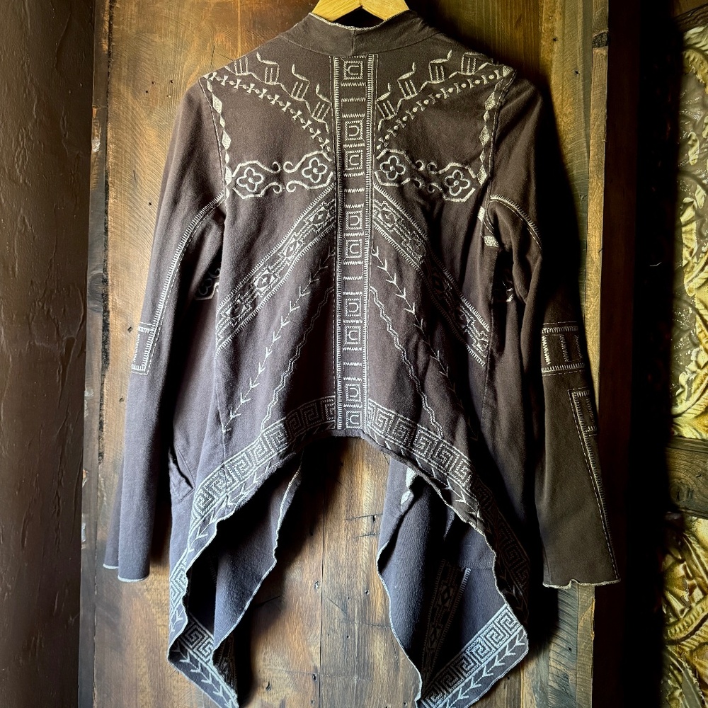 Yes!  Embroidered high-low Jacket